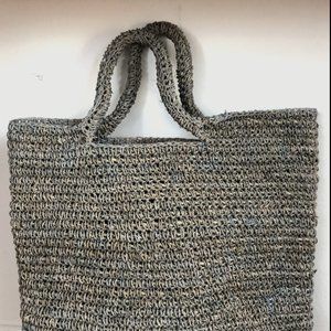 Blue/Green Seagrass Tote